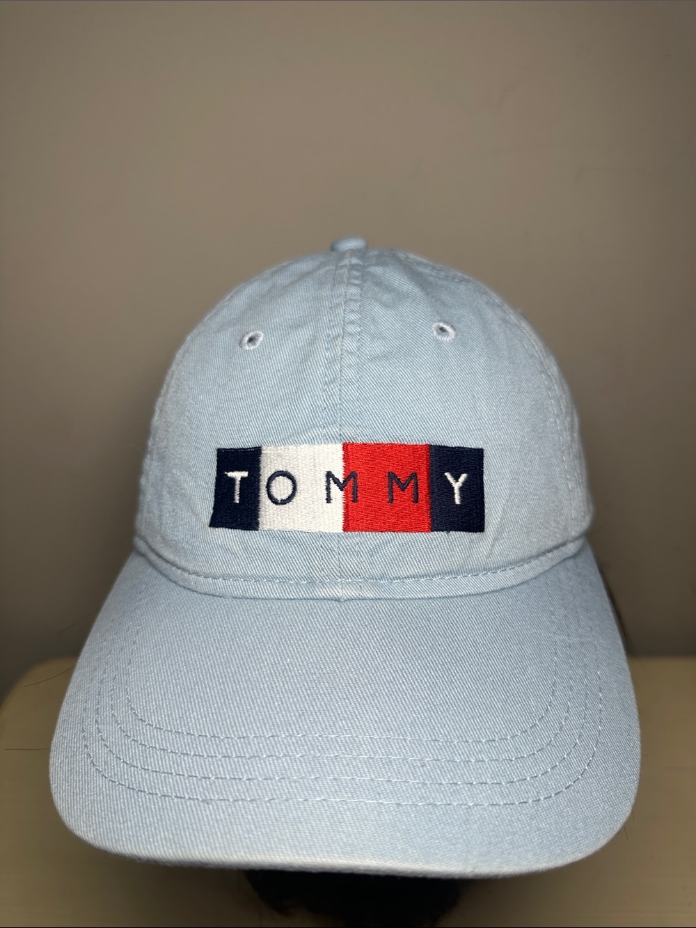Tommy Hilfiger Tommy medium Blue Cap with Red White Navy Logo